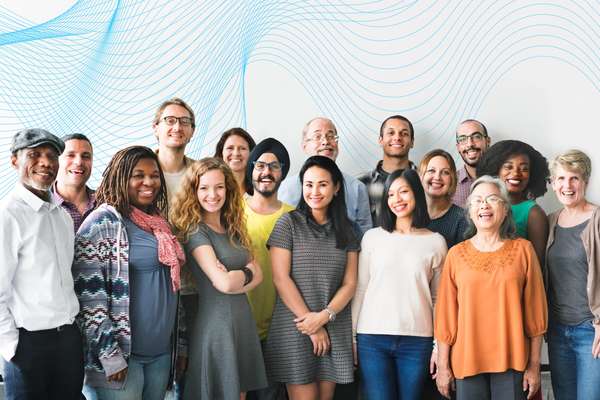 Diverse group of people