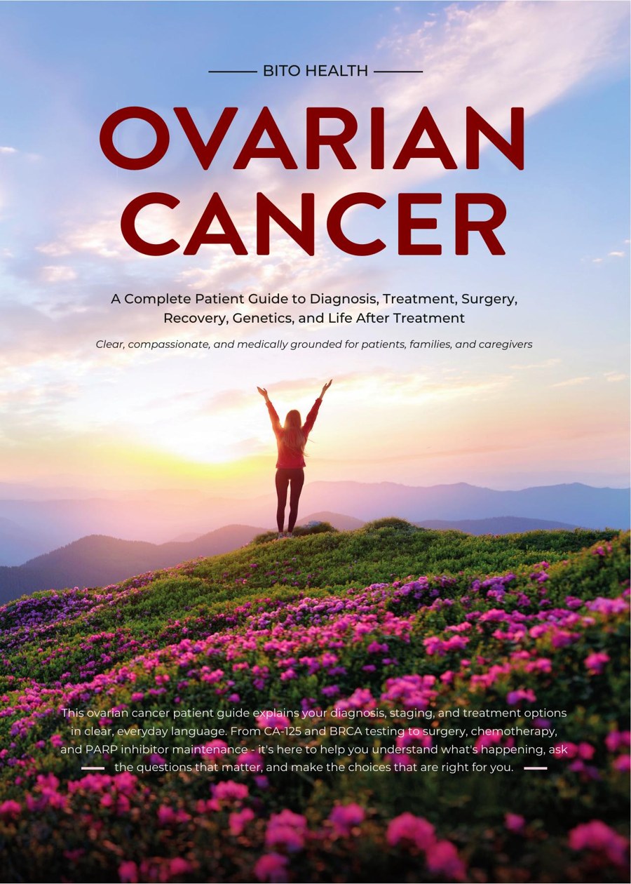 Ovarian Cancer guide cover